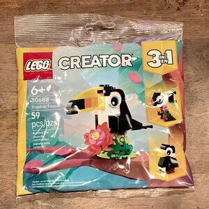 LEGO 30688 CREATOR 3in1 Tropical Toucan polybag New Sealed in Hand